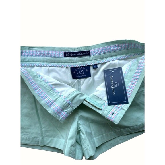 Lauren James The Poplin Short Mint Green 2" Inseam Size S Small NWT - Picture 3 of 6
